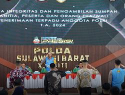 Penandatanganan Pakta Integritas Seleksi Penerimaan Polri, Berikut Tiga Komitmen Kapolda Sulbar