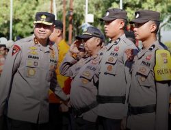 Apel Gelar Pasukan, Kapolda : Kita Mantapkan Pengamanan Kunjungan Kerja Presiden RI di Sulbar