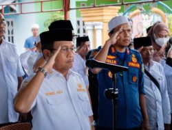 Bupati Pasangkayu H. Yaumil Ambo Djiwa, S.H. Pimpin Pelepasan Jenazah Kadis Damkar dan Plt. Kepala Dinas PMD Hasbi, S.Sos., M.Pd.