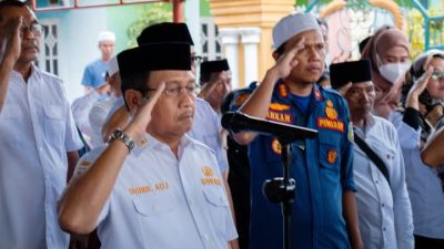 Bupati Pasangkayu H. Yaumil Ambo Djiwa, S.H. Pimpin Pelepasan Jenazah Kadis Damkar dan Plt. Kepala Dinas PMD Hasbi, S.Sos., M.Pd.