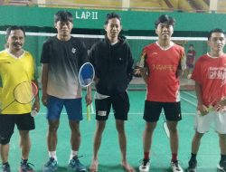 Pertandingan Bulutangkis Liga Ramadhan Resmi Dimulai, Diikuti Pemain Full B