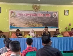 Pemdes Adolang Gelar Rapat Revitalisasi Pengurus BUMDes “Cahaya Adolang”