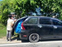 Satlantas Polres Majene Tertibkan Kendaraan Overload Demi Keselamatan Jalan Raya