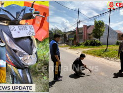 Pejalan Kaki Luka Parah Ditabrak Pelajar di Wonomulyo, Polisi Tanggap Cepat Amankan TKP