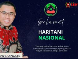 GERBANG TANI Sulbar tegaskan Hari Tani Nasional 2025 jadi momentum perjuangan petani untuk kedaulatan pangan.