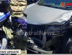 Pengendara Motor Hilang Kendali, Tabrakan dengan Avanza di Polewali Mandar