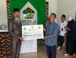 BAZNAS Pasangkayu Salurkan Bantuan PEU Di Lariang