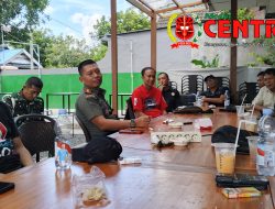 Dandim 1402/Polman Ngopi Bareng Media