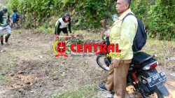 Darami Pimpin Kerja Bakti Jalan Poros Ratte